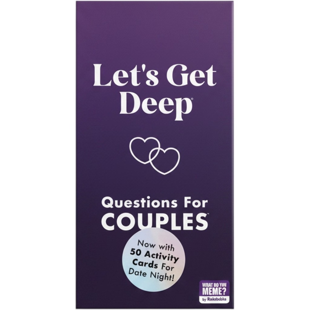 Relatable Lets Get Deep Questions For Couples Card Game New Sealed Date Night